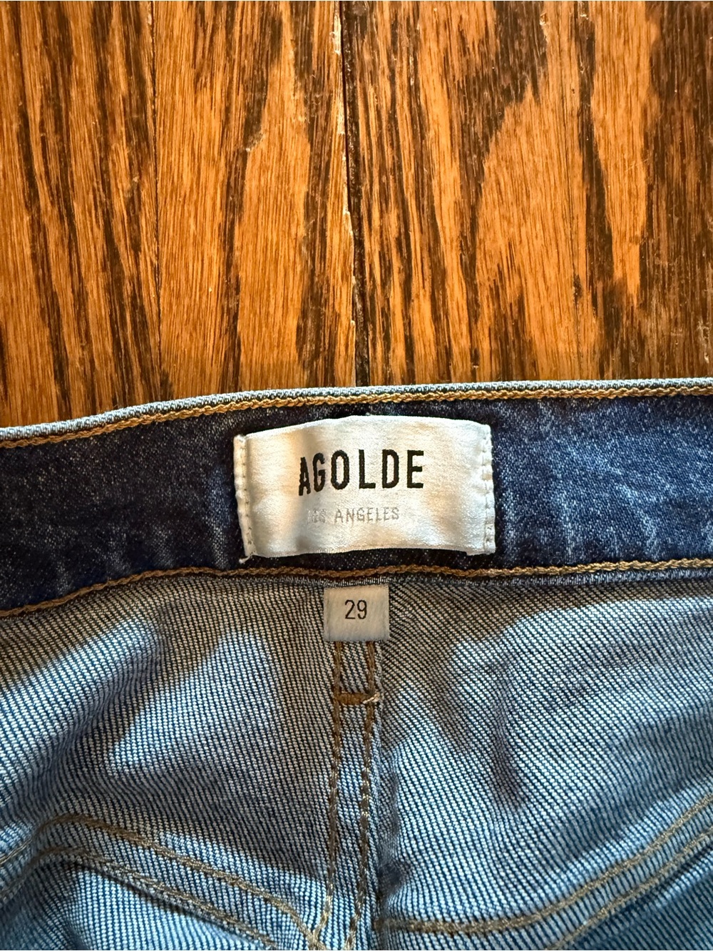 Agolde “Riley” Blue Jeans